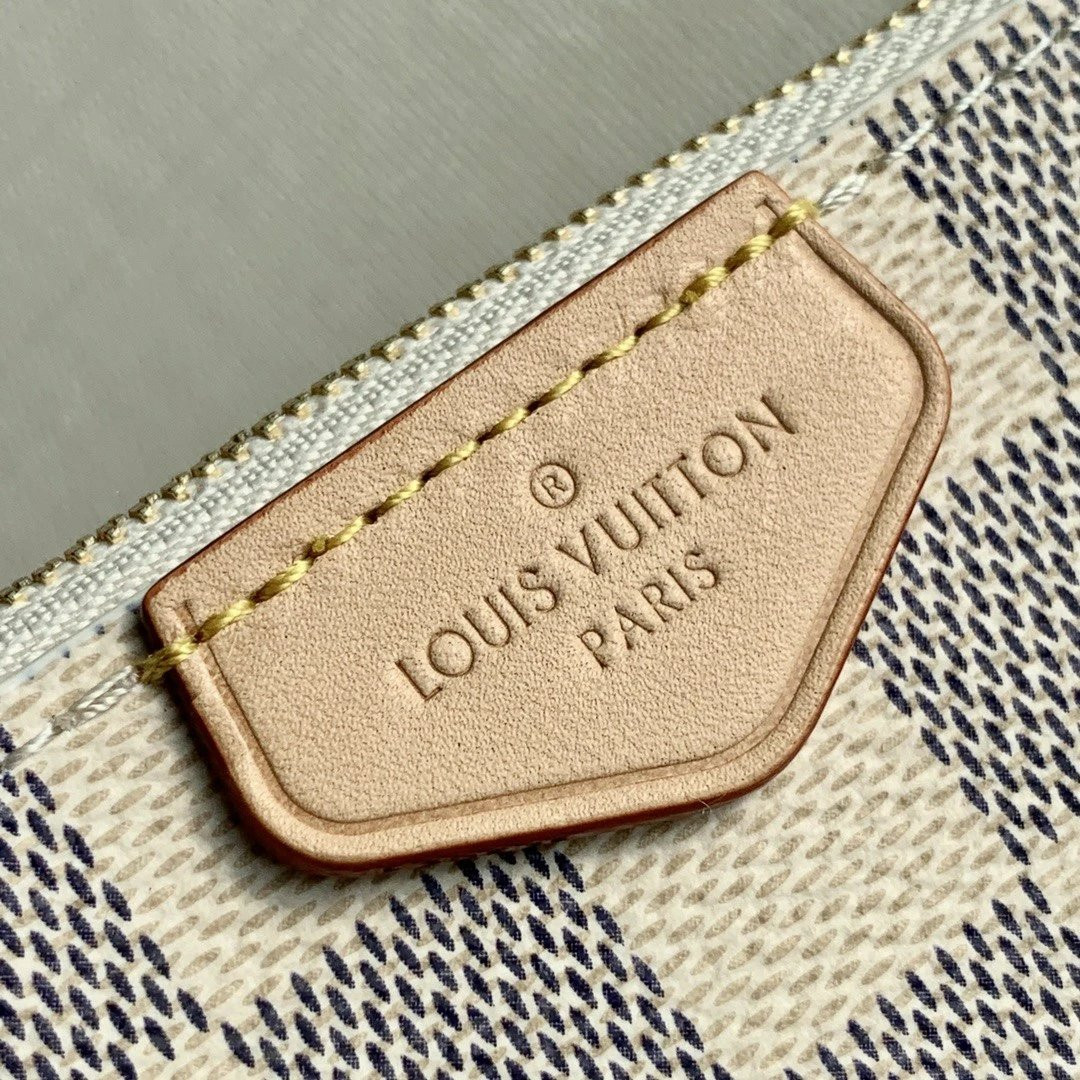 LV DOUBLE ZIP POCHETTE N60460