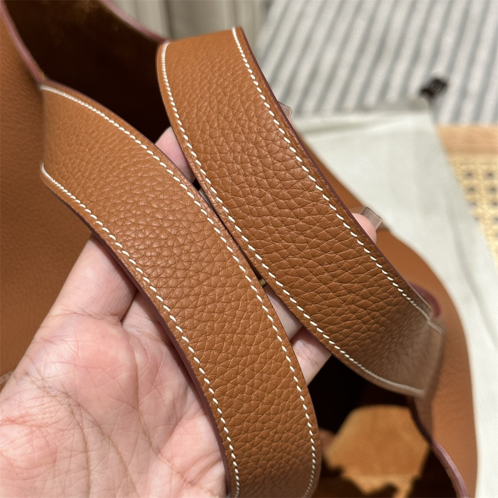h**mes picotin 18cm g01den brown skin without original box (15-20 days for cusT0mization)