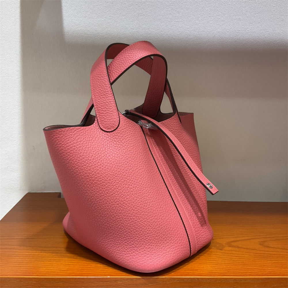 H**mes picotin 18cm pink without original box