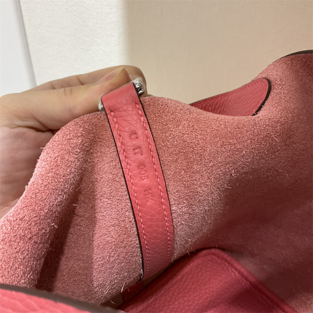 H**mes picotin 18cm pink without original box