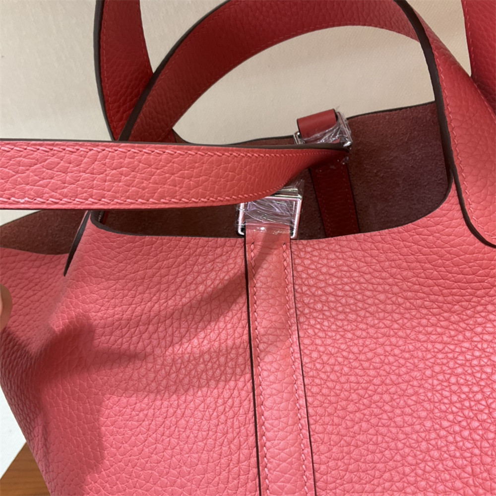 H**mes picotin 18cm pink without original box