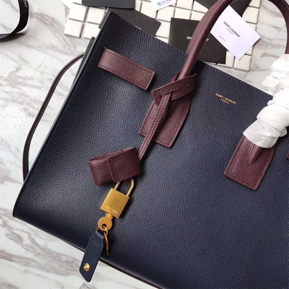 Y*L sac de jour small in grained leather