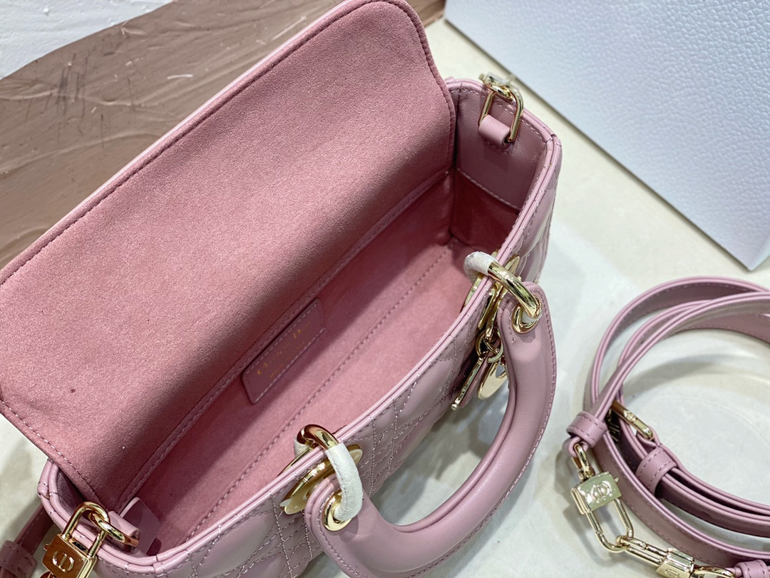 D*or small lady d-joy bag pink