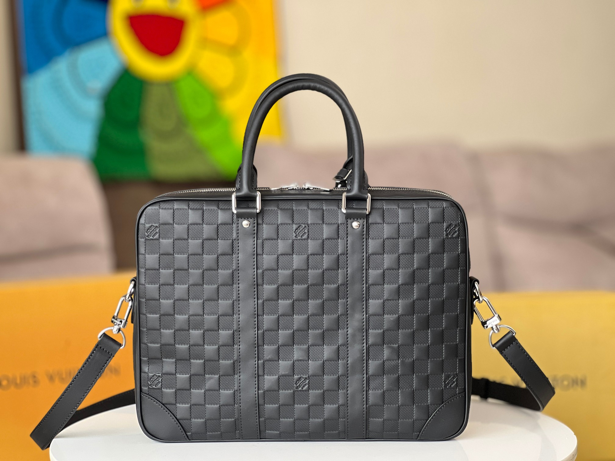 LV N40444 Porte-Documents Voyage PM 36.5 x 27.5 x 6 cm