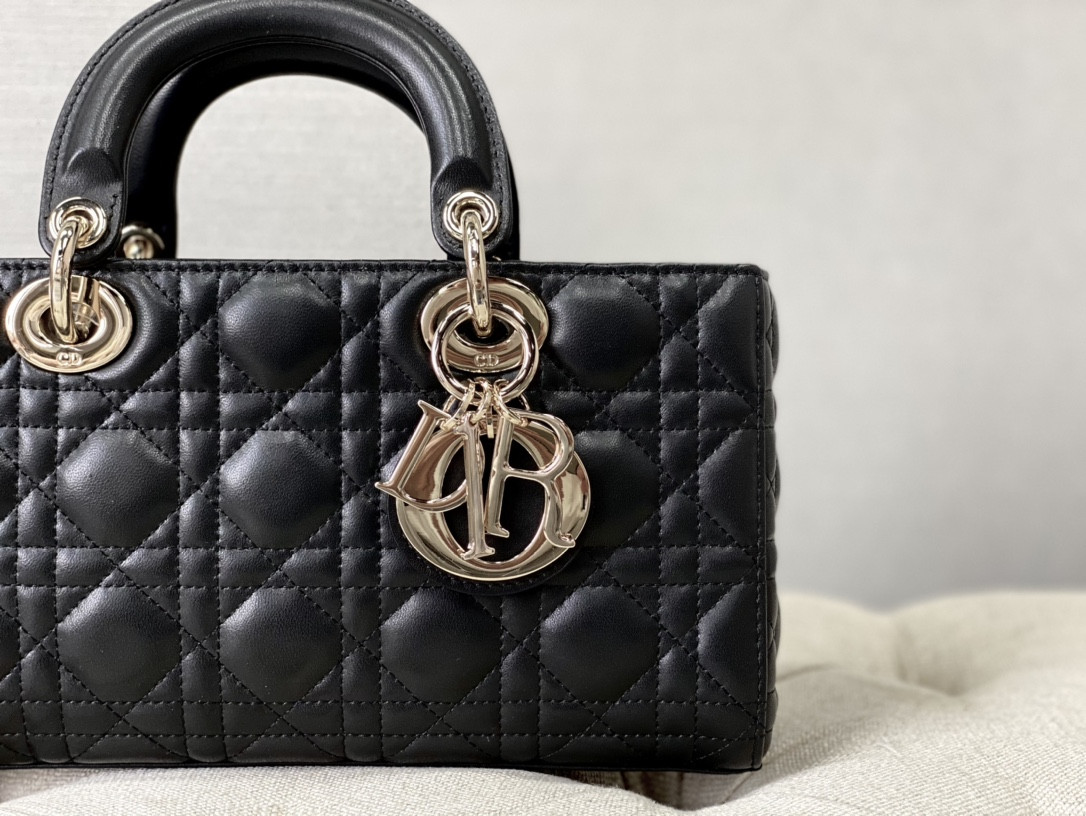 D*or lady d-joy bag medium black 26 x 13.5 x 5 cm