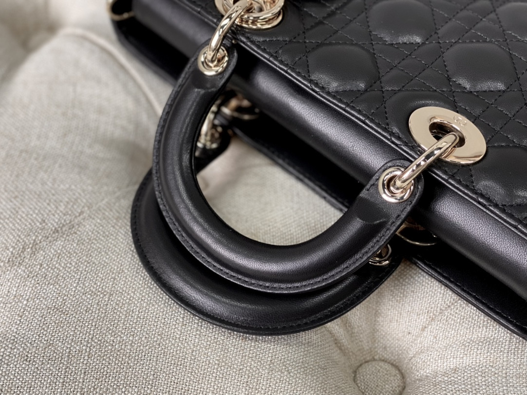 D*or lady d-joy bag medium black 26 x 13.5 x 5 cm