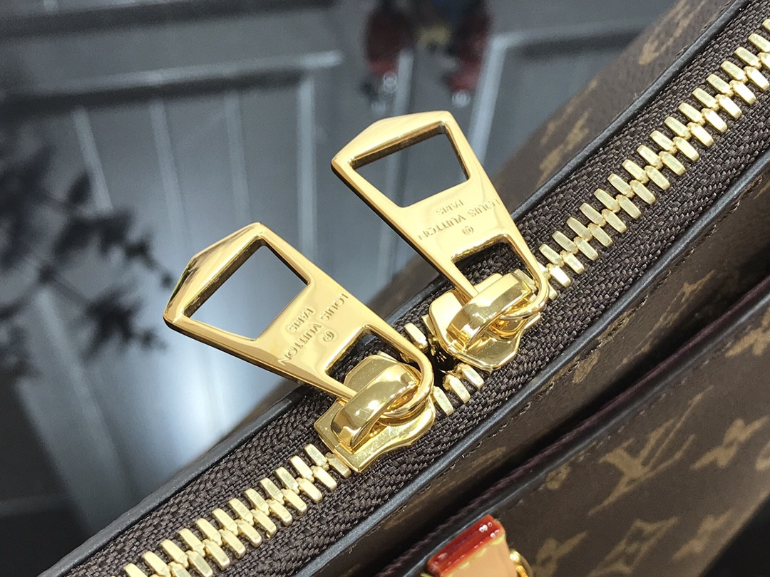 LV Odéon MM M45355 12.2x10.6x3.5 inches