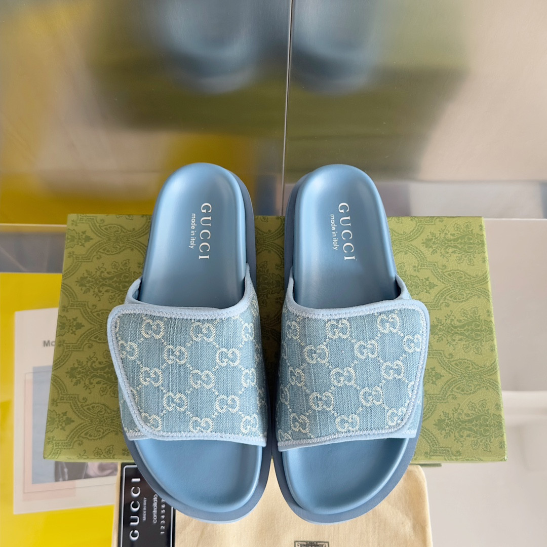 ua G*u*i gg slide sandal