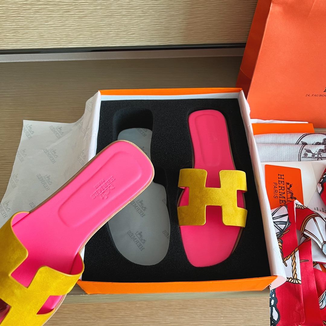 ua H**mes oran sandal
