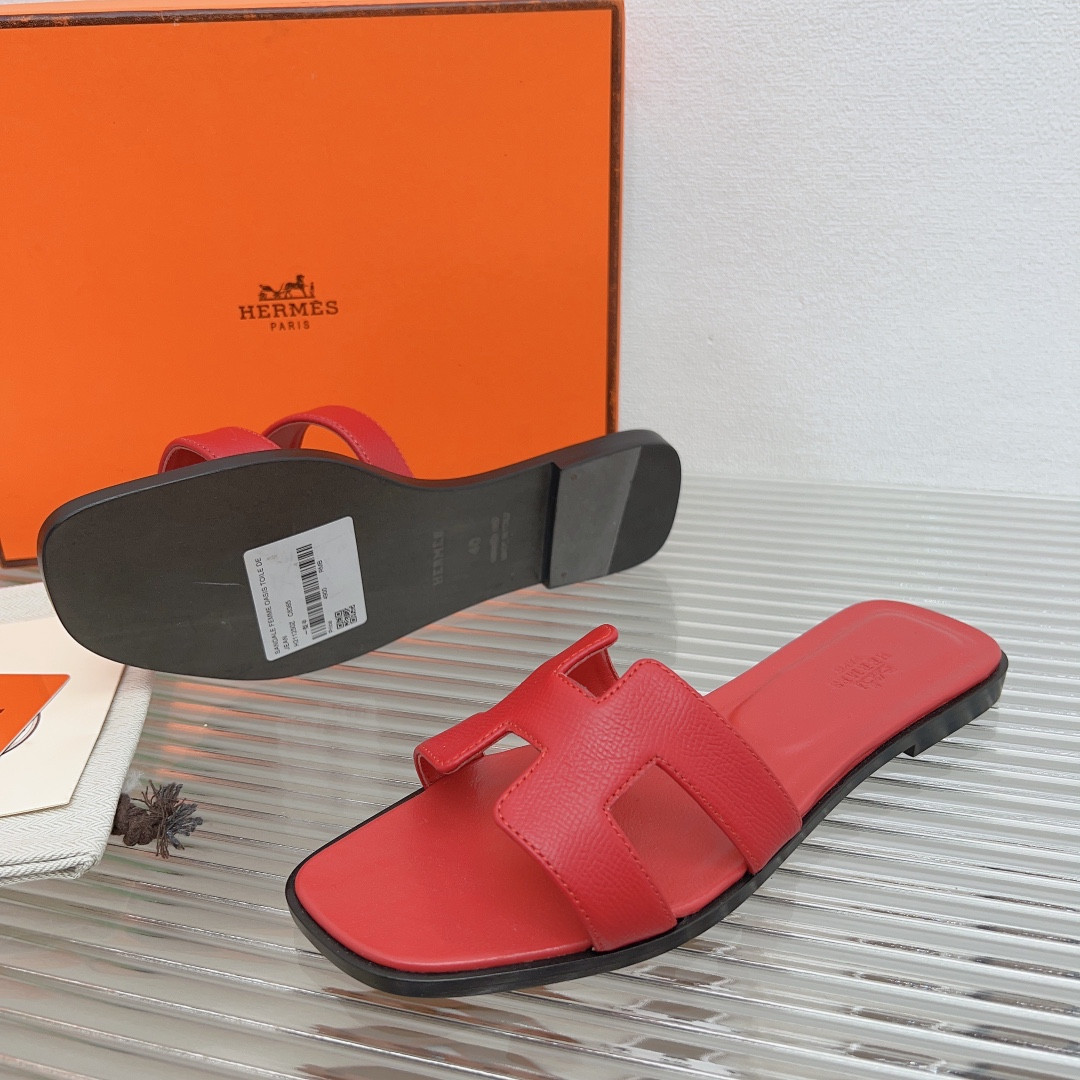 ua H**mes oran sandal