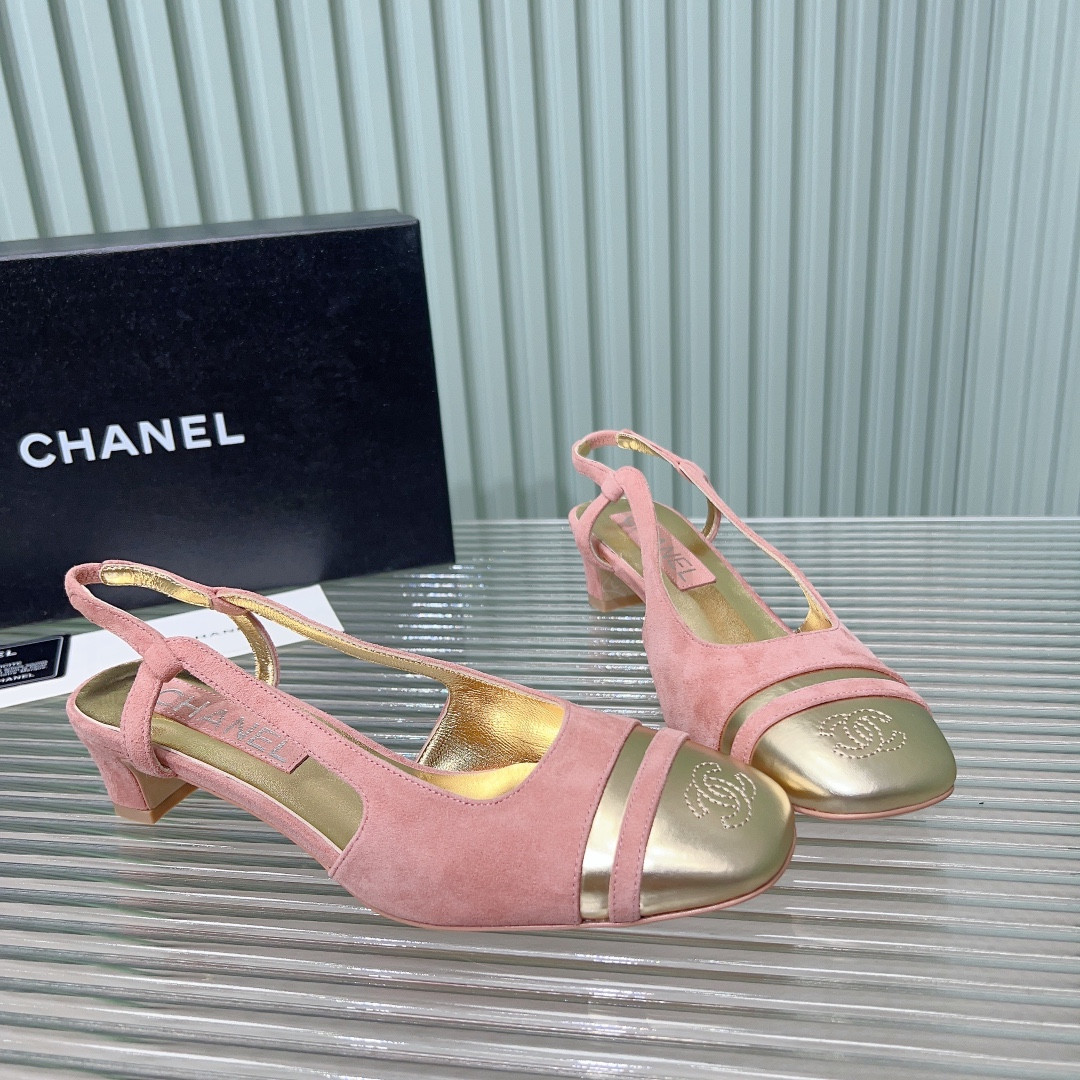 ua Ch*el slingbacks