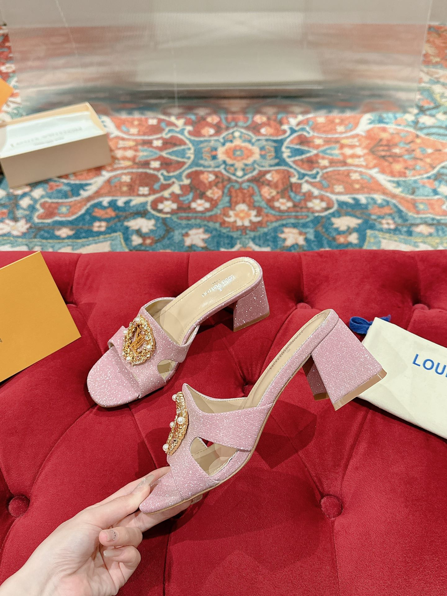 UA LV Heeled Mule
