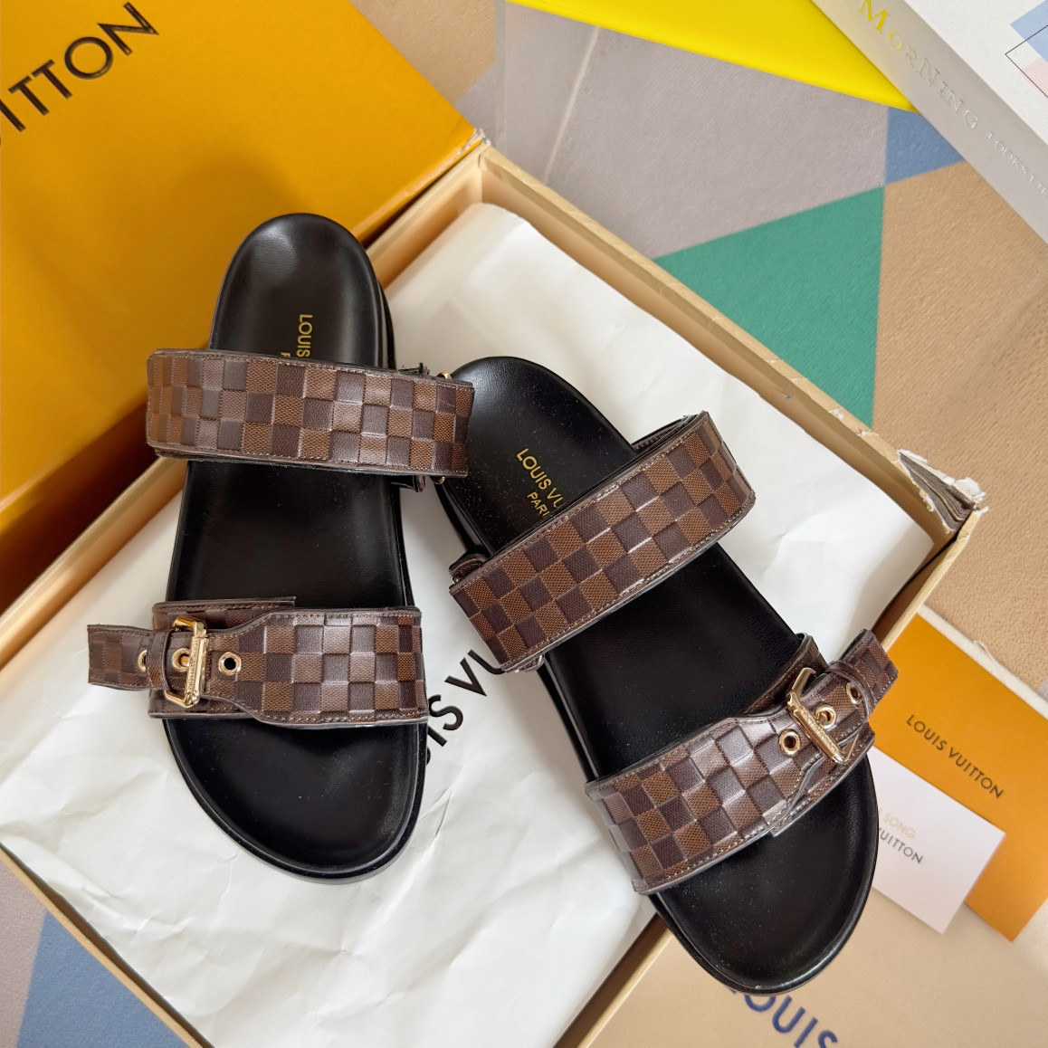 LV Bom Dia Flat Comfort Mule