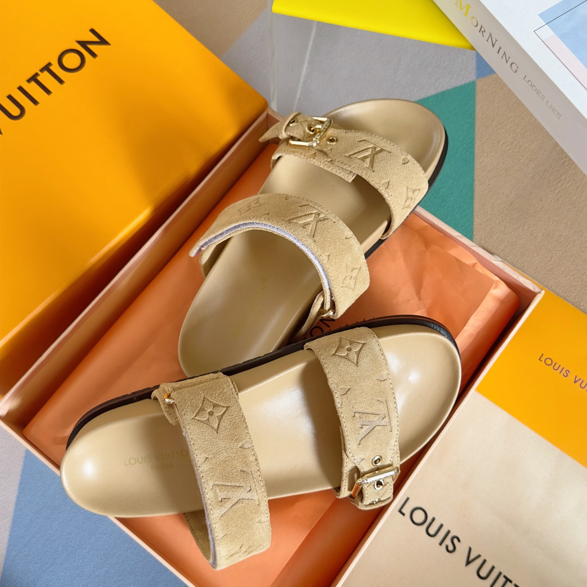 LV Bom Dia Flat Comfort Mule