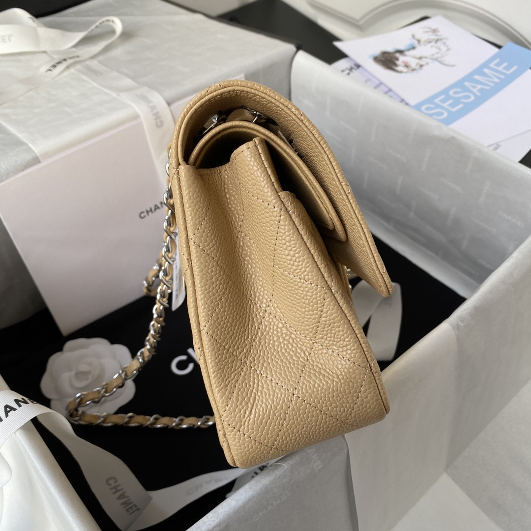 Ch*el classic flap bag 15.5×25.5×6.5cm