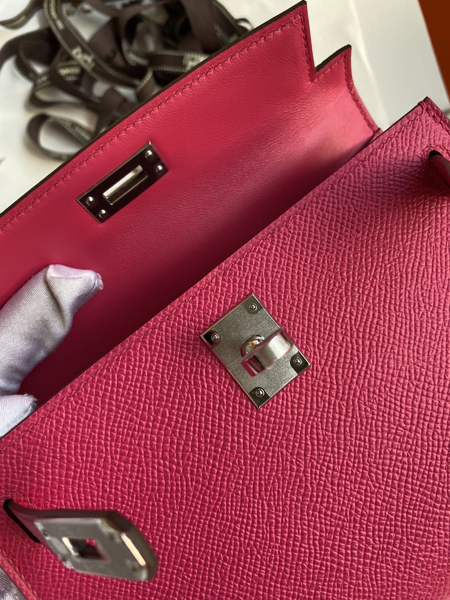 H**mes mini kelly 19 19×6×12cm