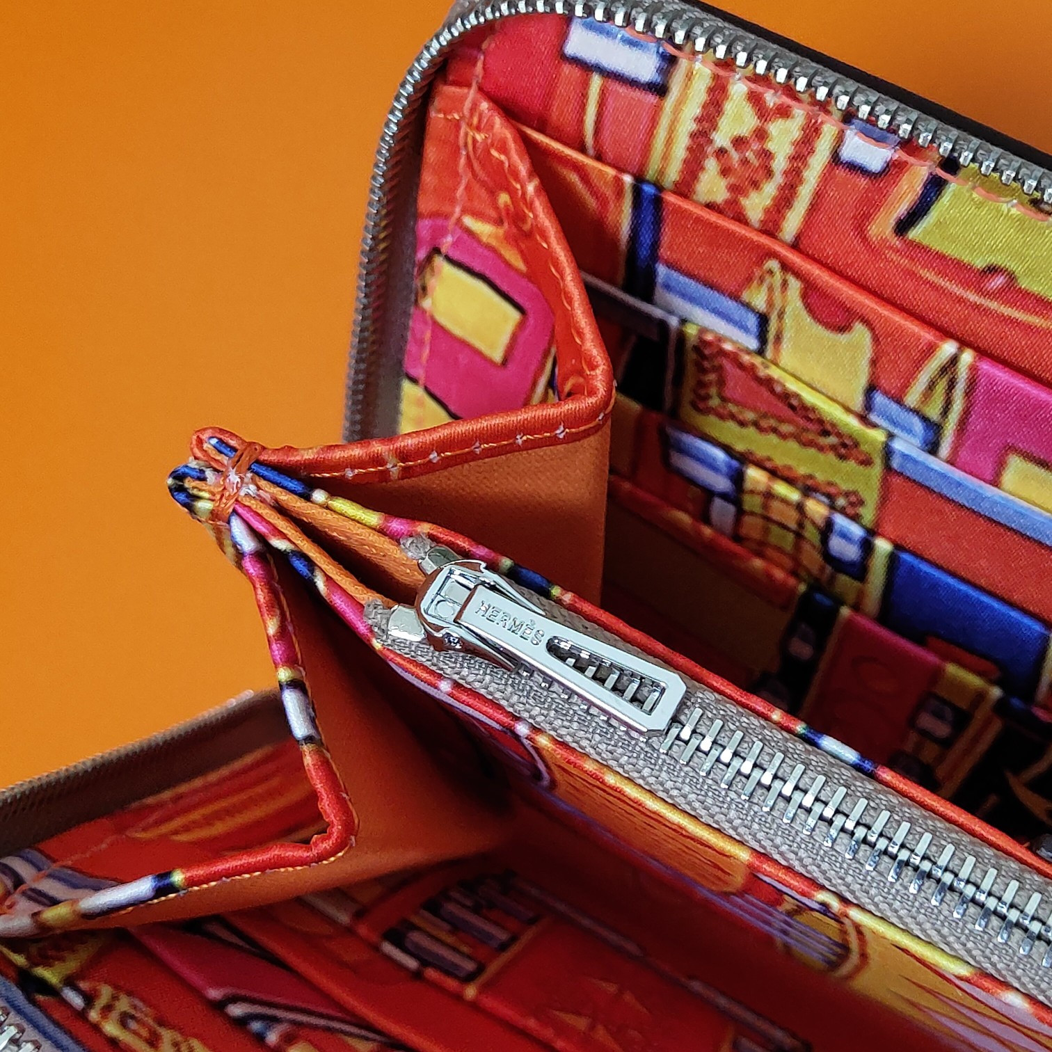 H**mes long wallet 20x11cm