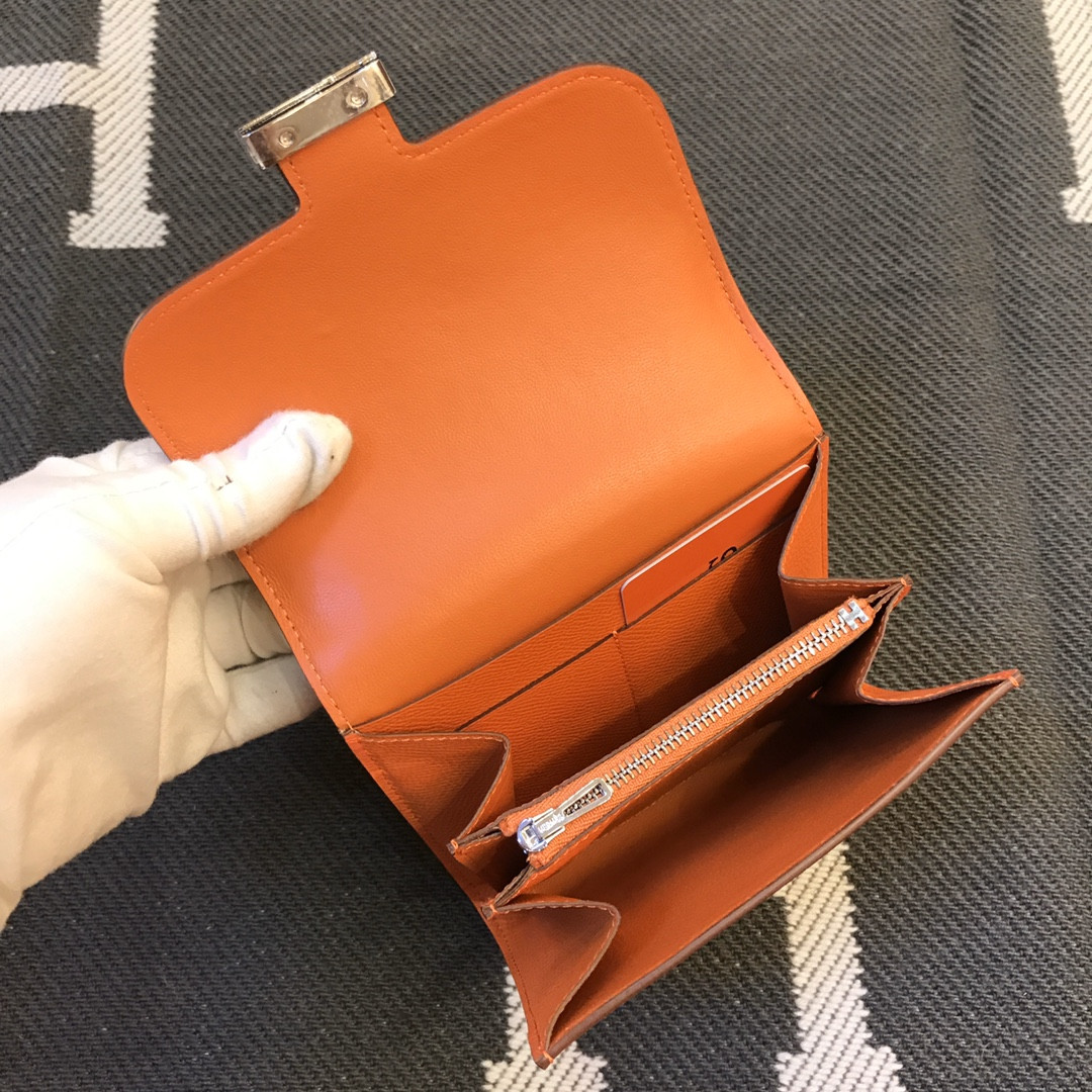 H**mes wallet 13x12cm