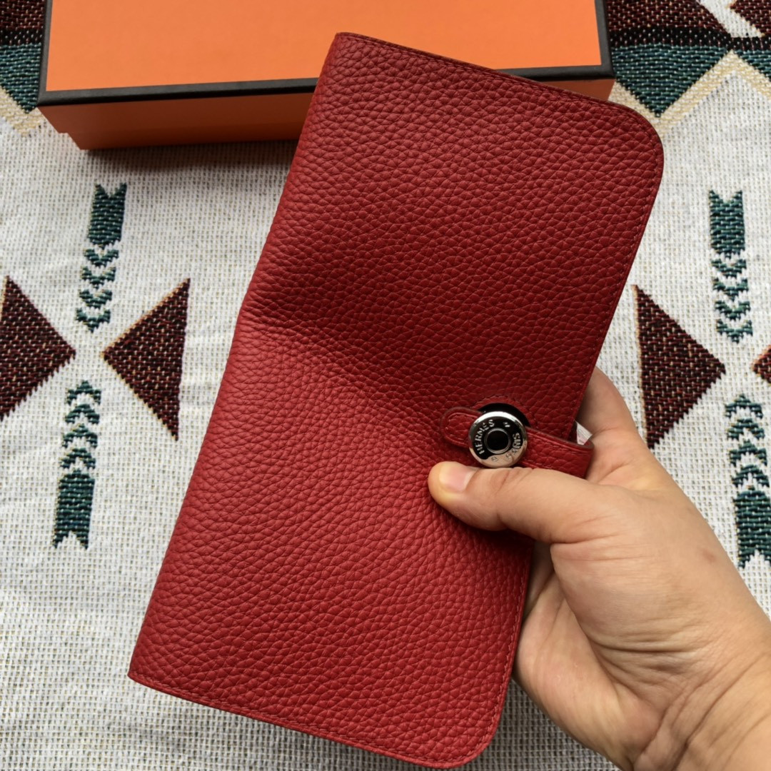 H**mes dogon duo wallet