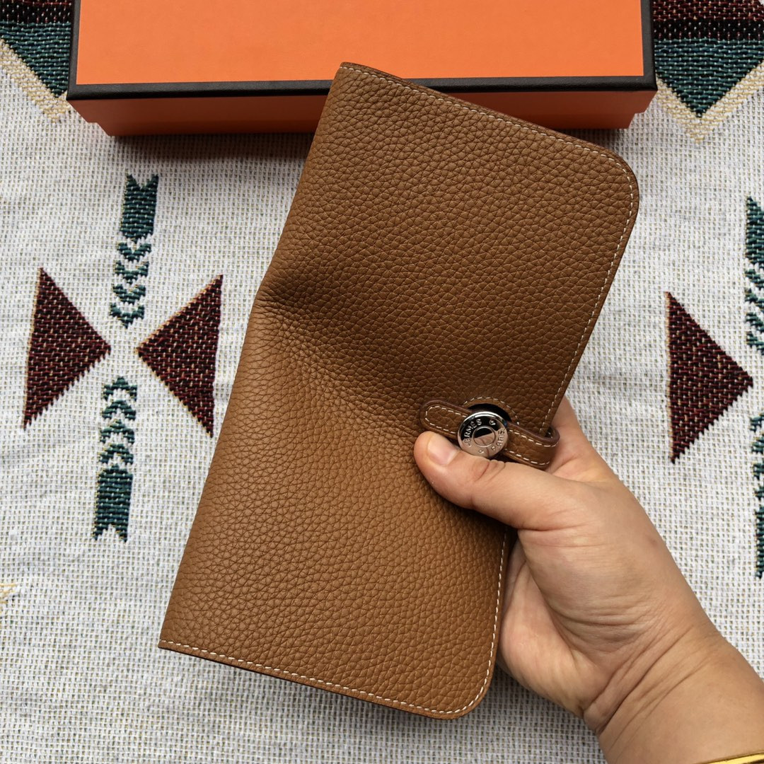 H**mes dogon duo wallet