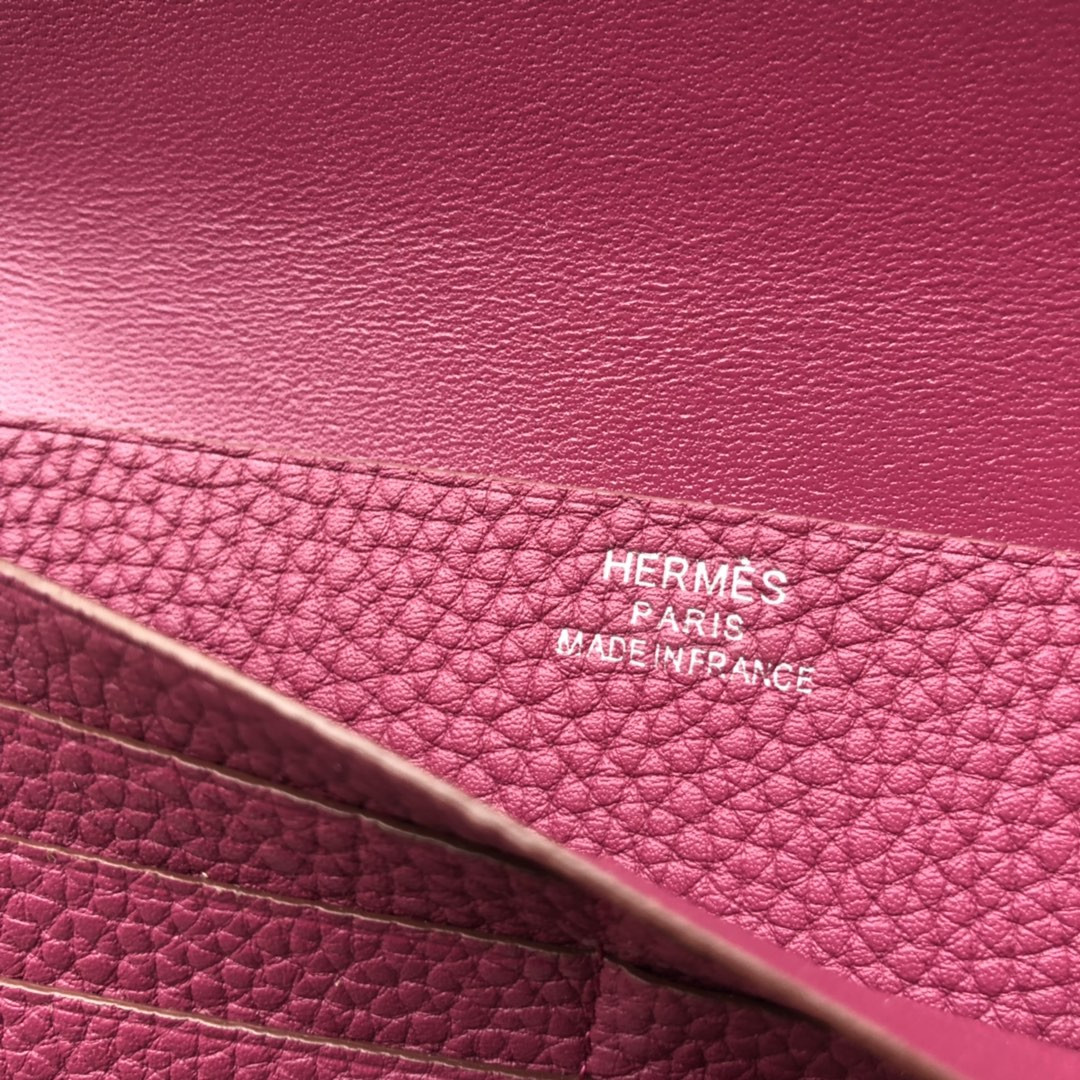 H**mes dogon duo wallet