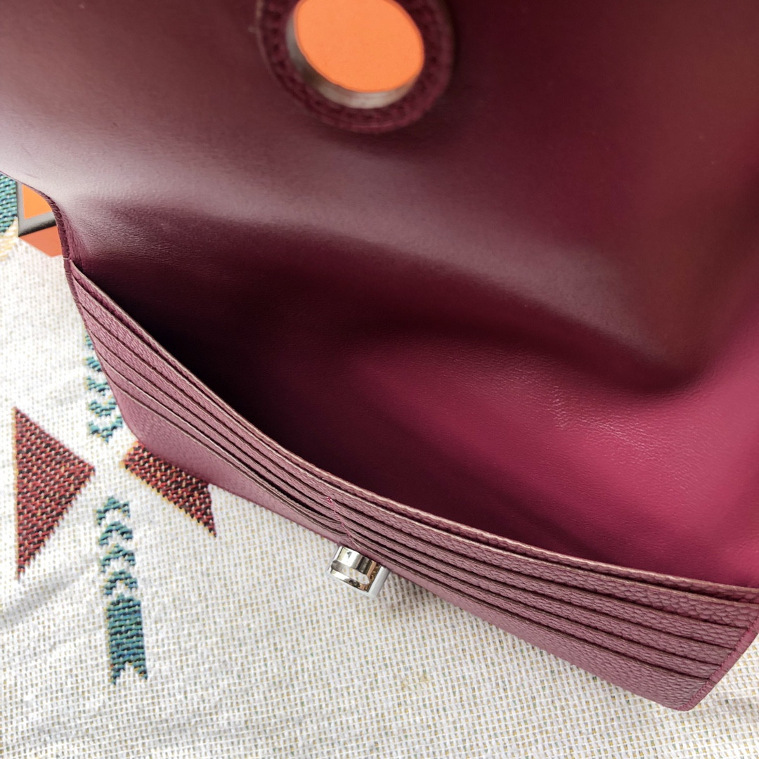 H**mes dogon duo wallet