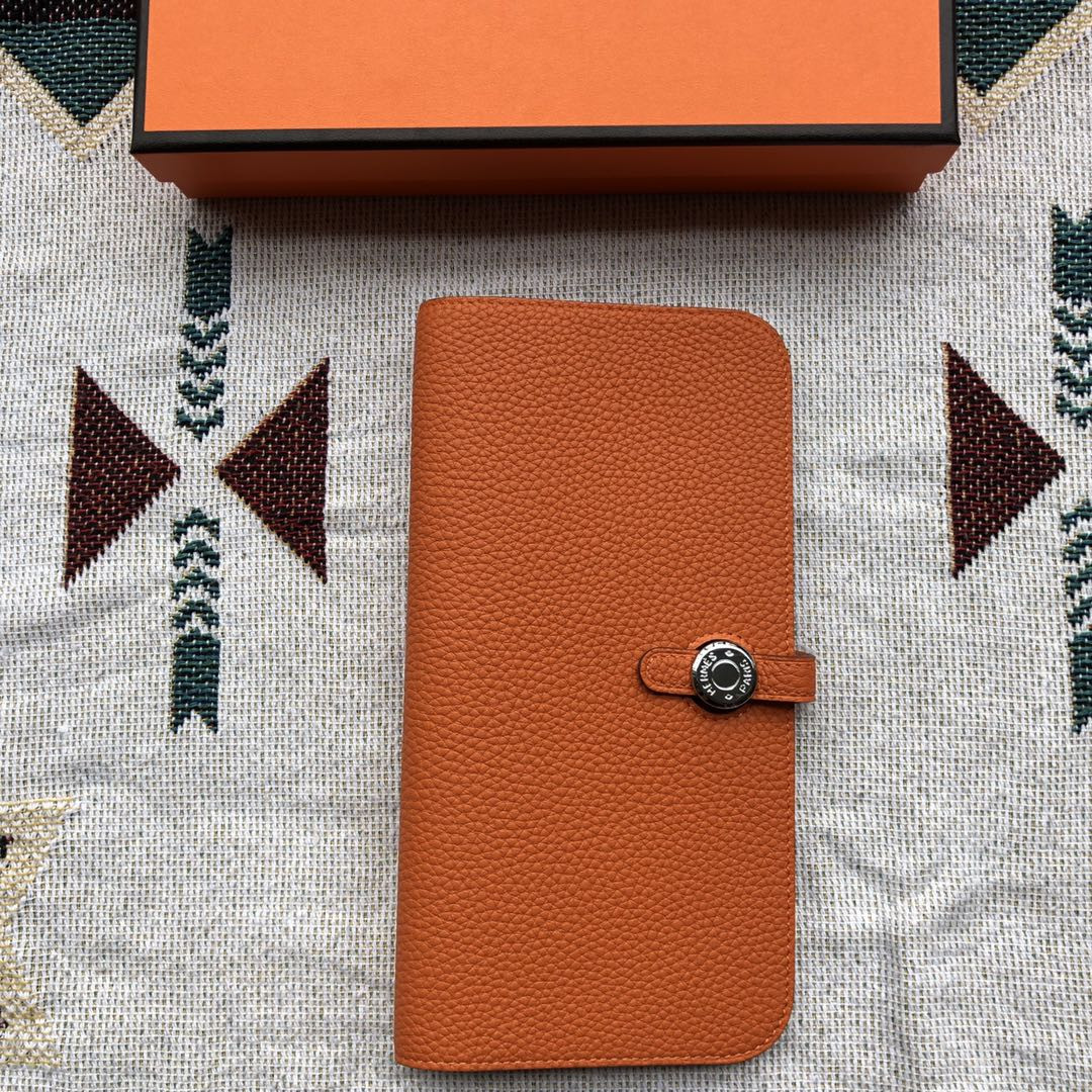 H**mes dogon duo wallet