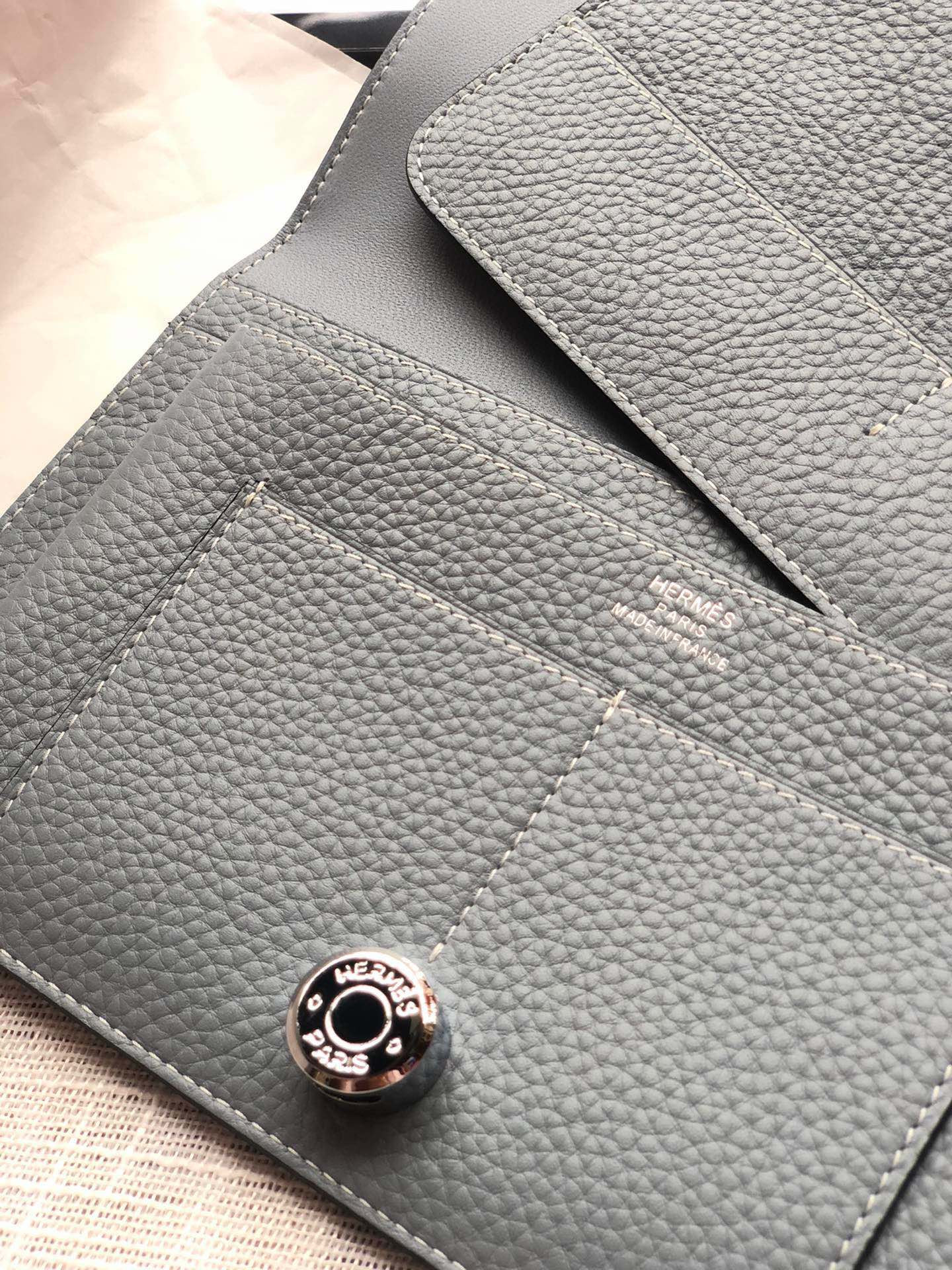 H**mes dogon duo wallet 20.1cm