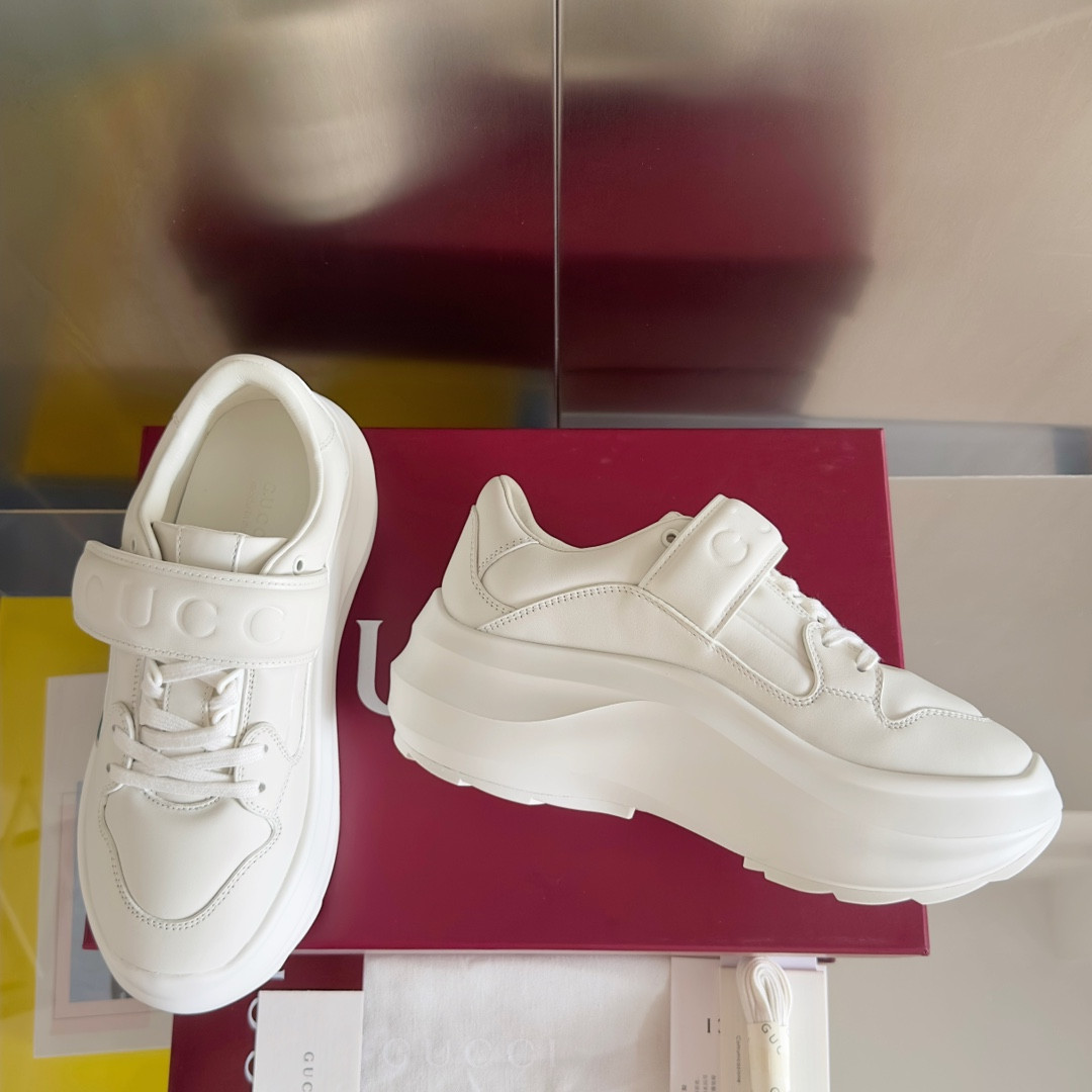 ua G*u*i wave wedge sneaker