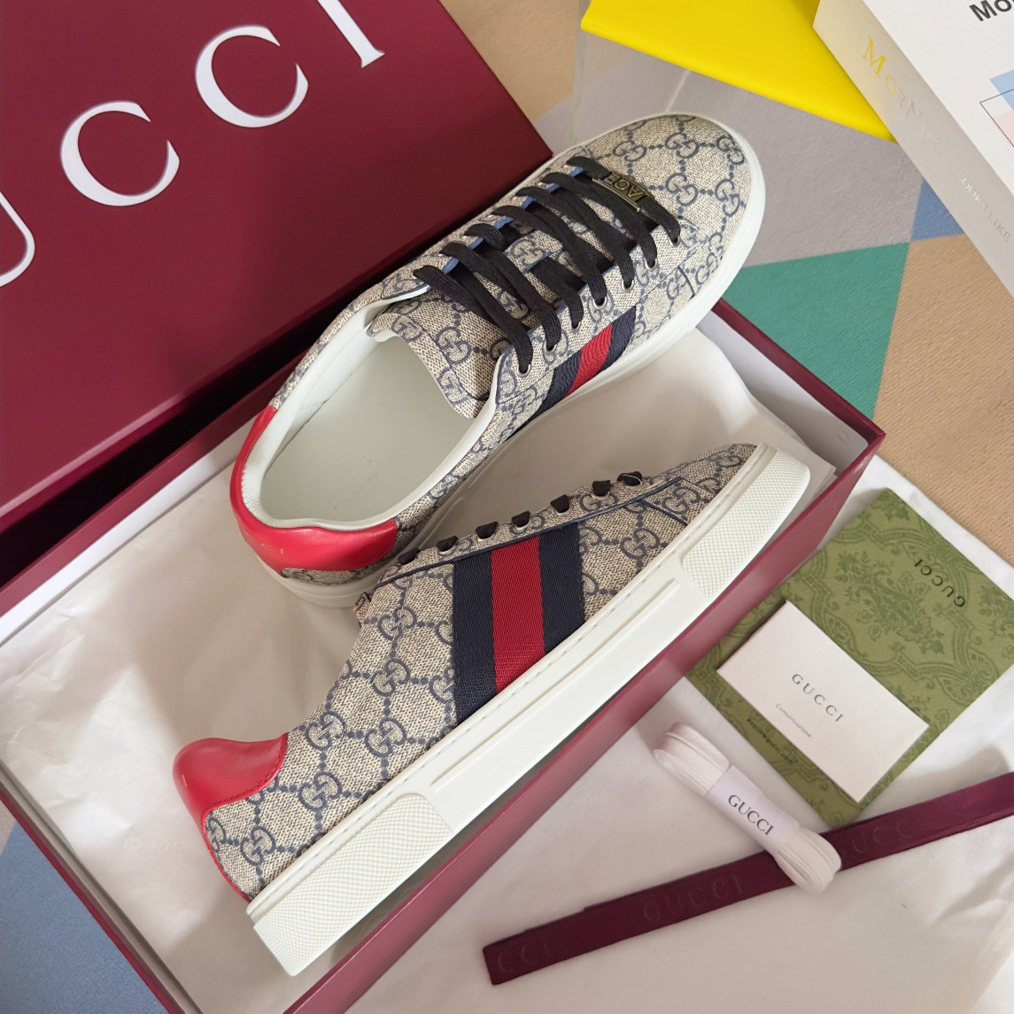 ua G*u*i ace sneaker with web