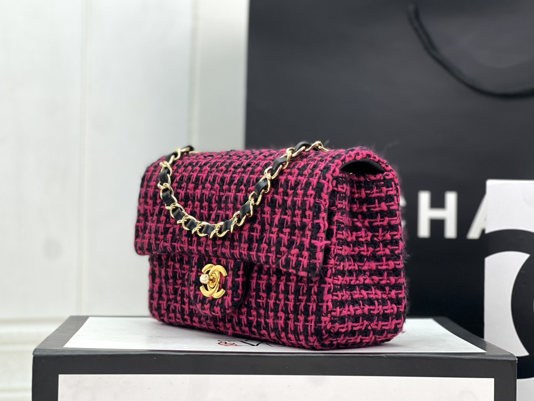 Ch*el classic flap bag 20cm