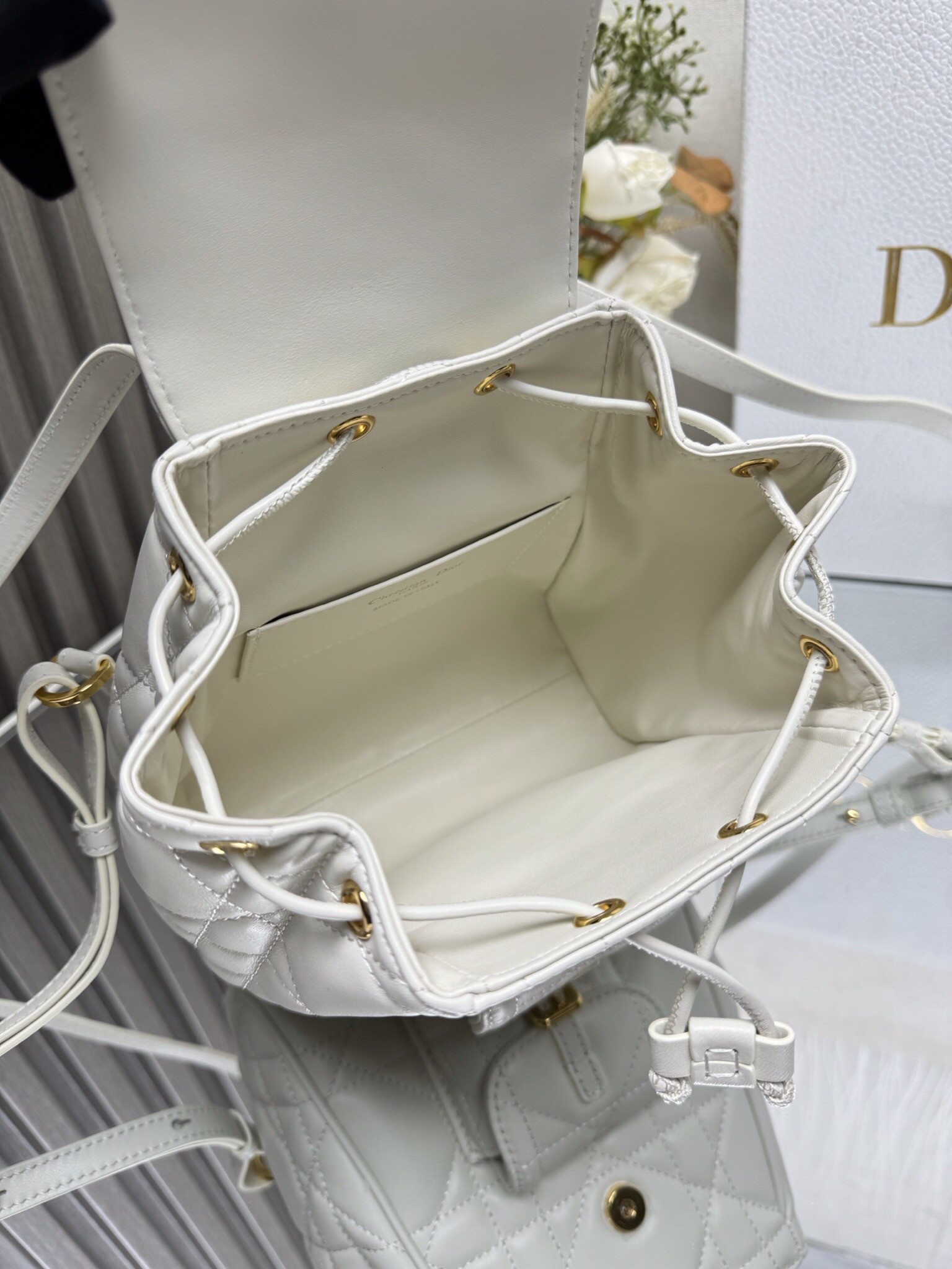 D*or caro backpack small 19.5 x 18.5 x 8.5 cm