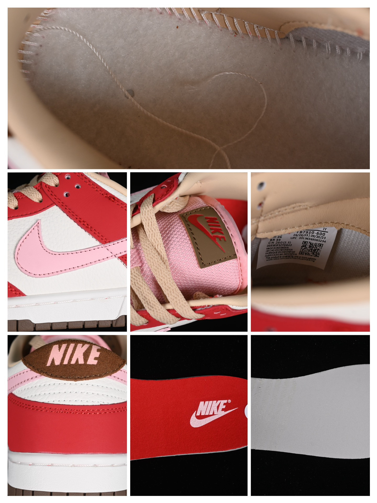 UA Nike Dunk Low PRM Bacon
