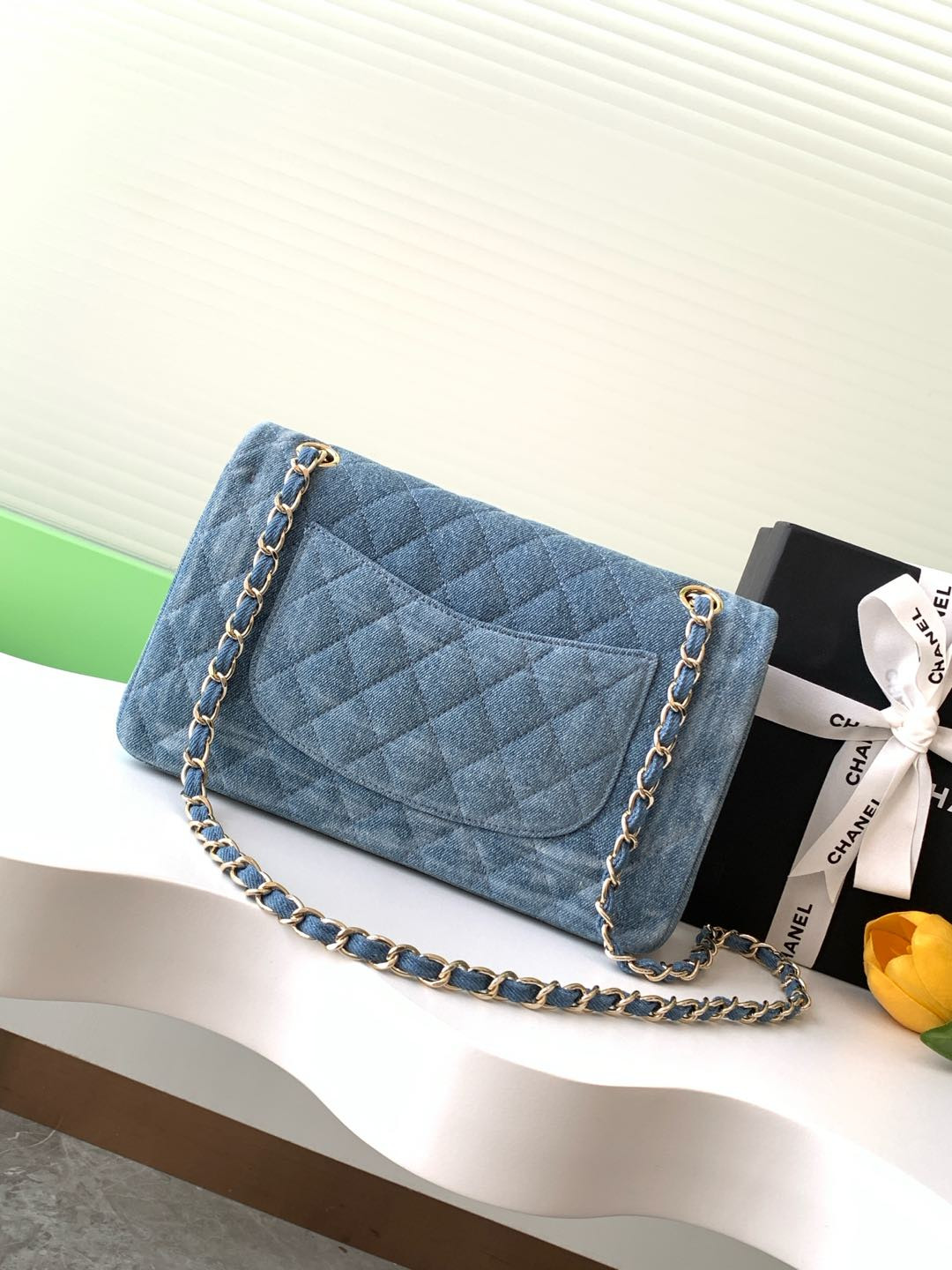 Ch*el mini cf vintage 25cm