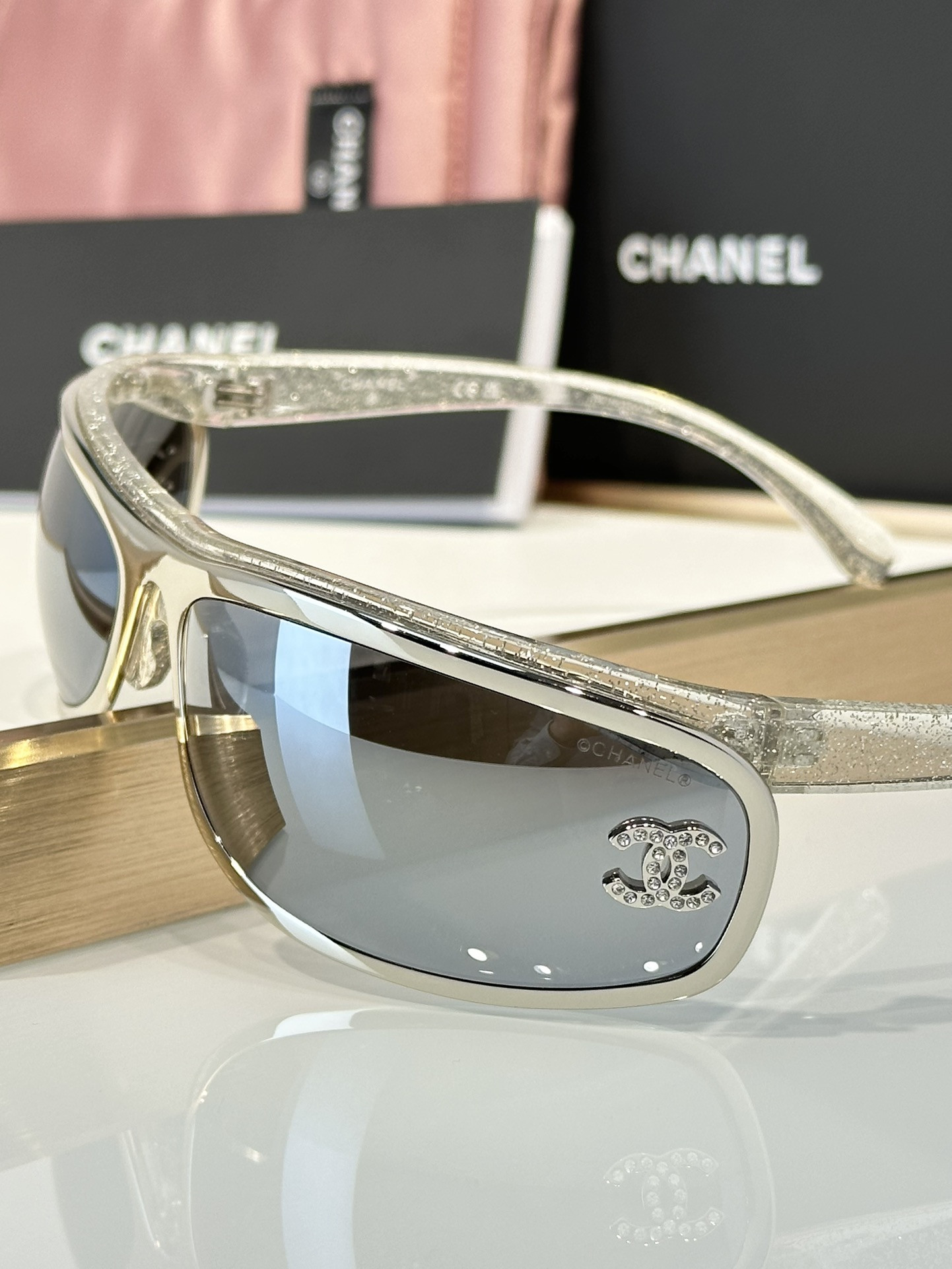 Ch*el glasses coco neige 71557