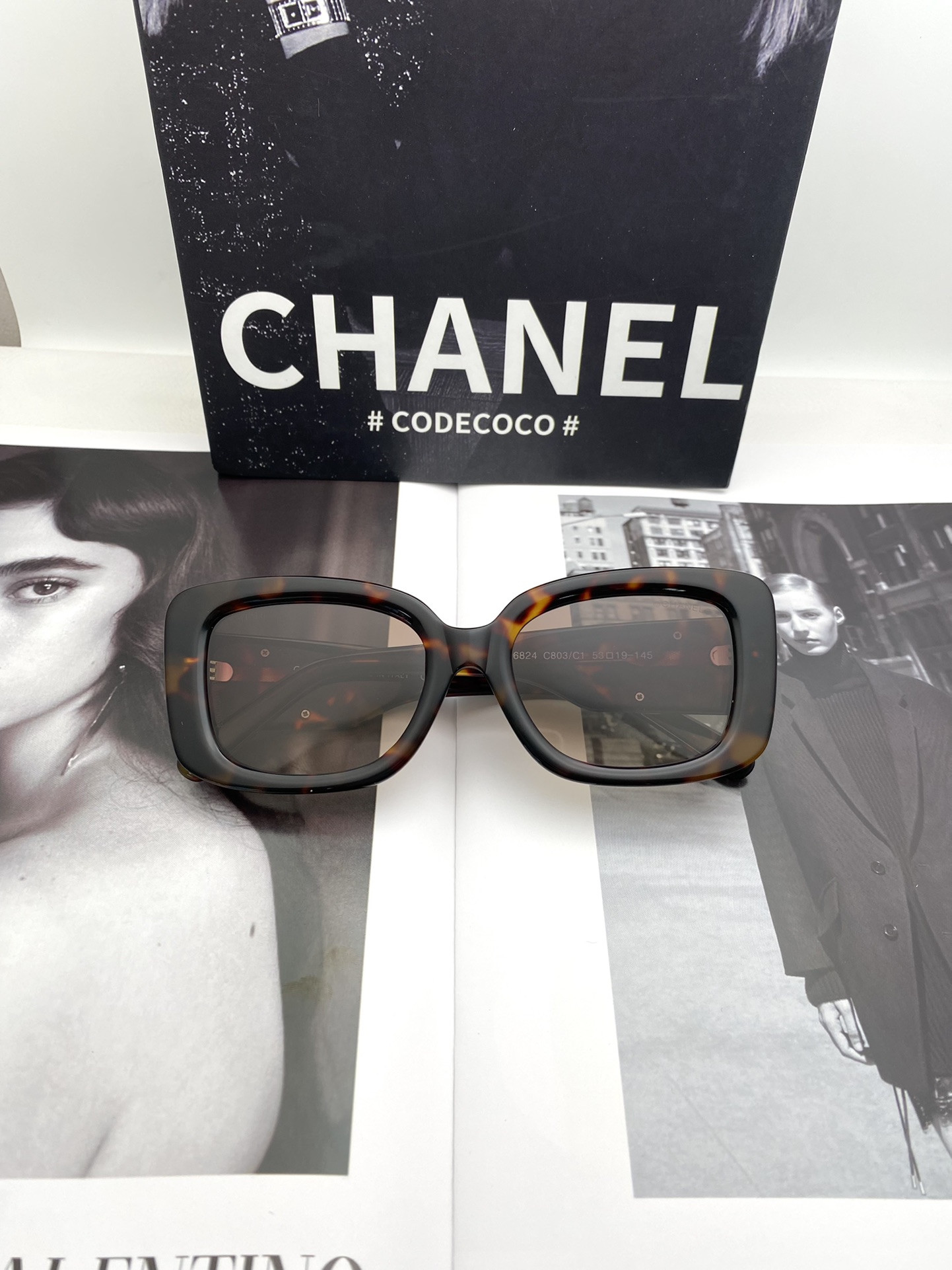 Ch*el glasses ch6824 53-19-145