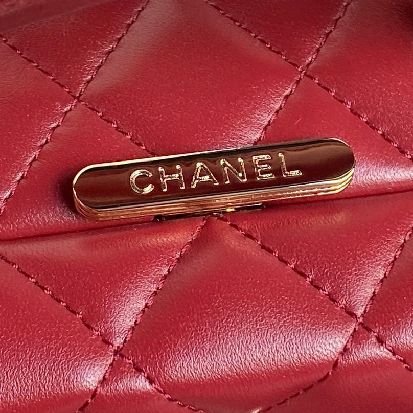Ch*el box bag 15x22x7.5cm