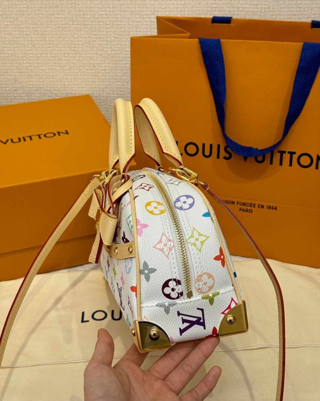 LV x TM Handbag East West M13084 27x14x10cm