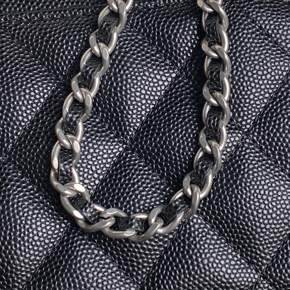 Ch*el with chain handbag 14×18×3cm