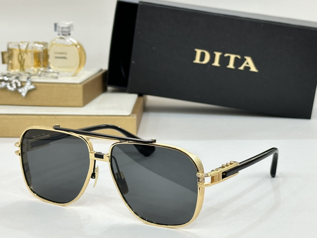 DITA Glasses DTS436-GLD-BLK 61-14-135