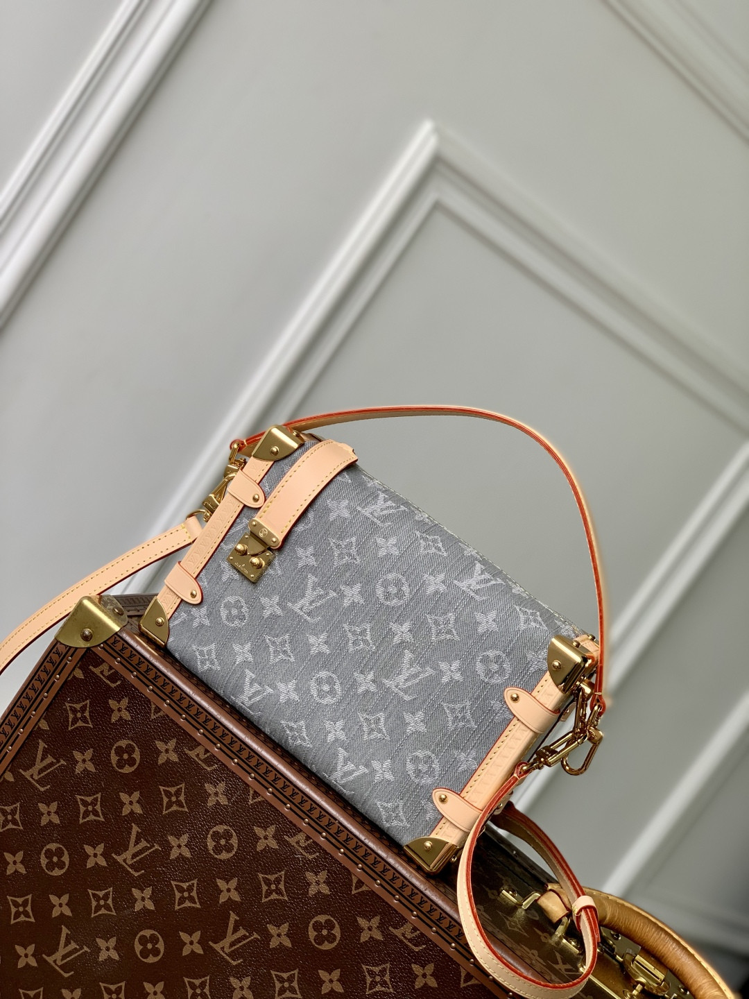 LV Side Trunk MM M13285 23.5x16x8.5cm