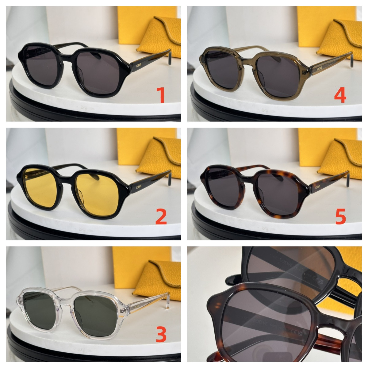 L0ew* glasses lw40163f 51-21-140