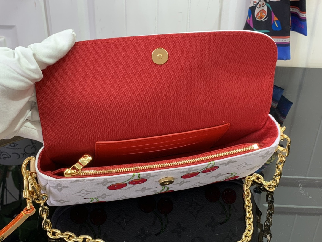 LV x TM Wallet On Chain Ivy M14239 23.5x12x4.3cm