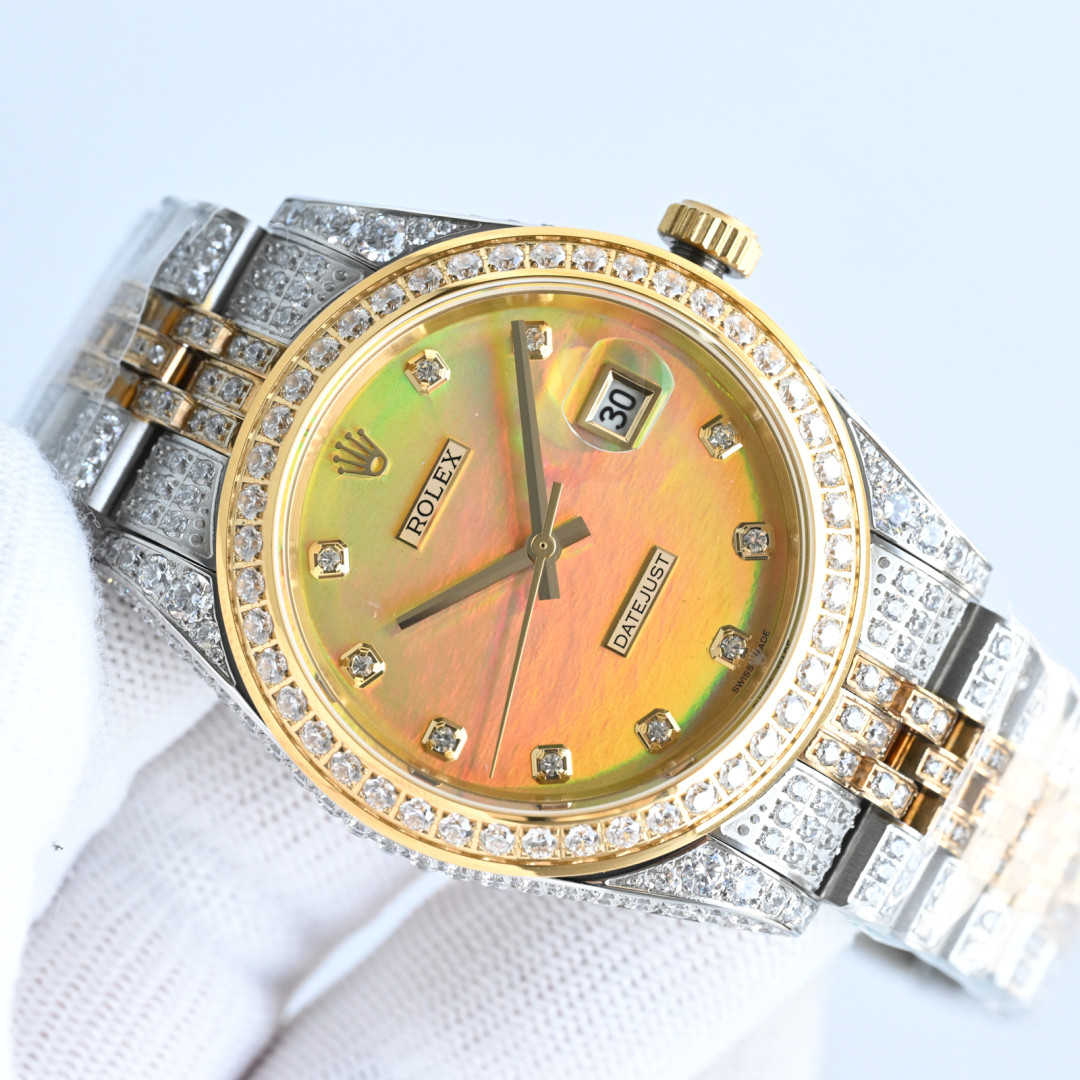 r*l*x b33 datejust 41mm full Di*m*nd series