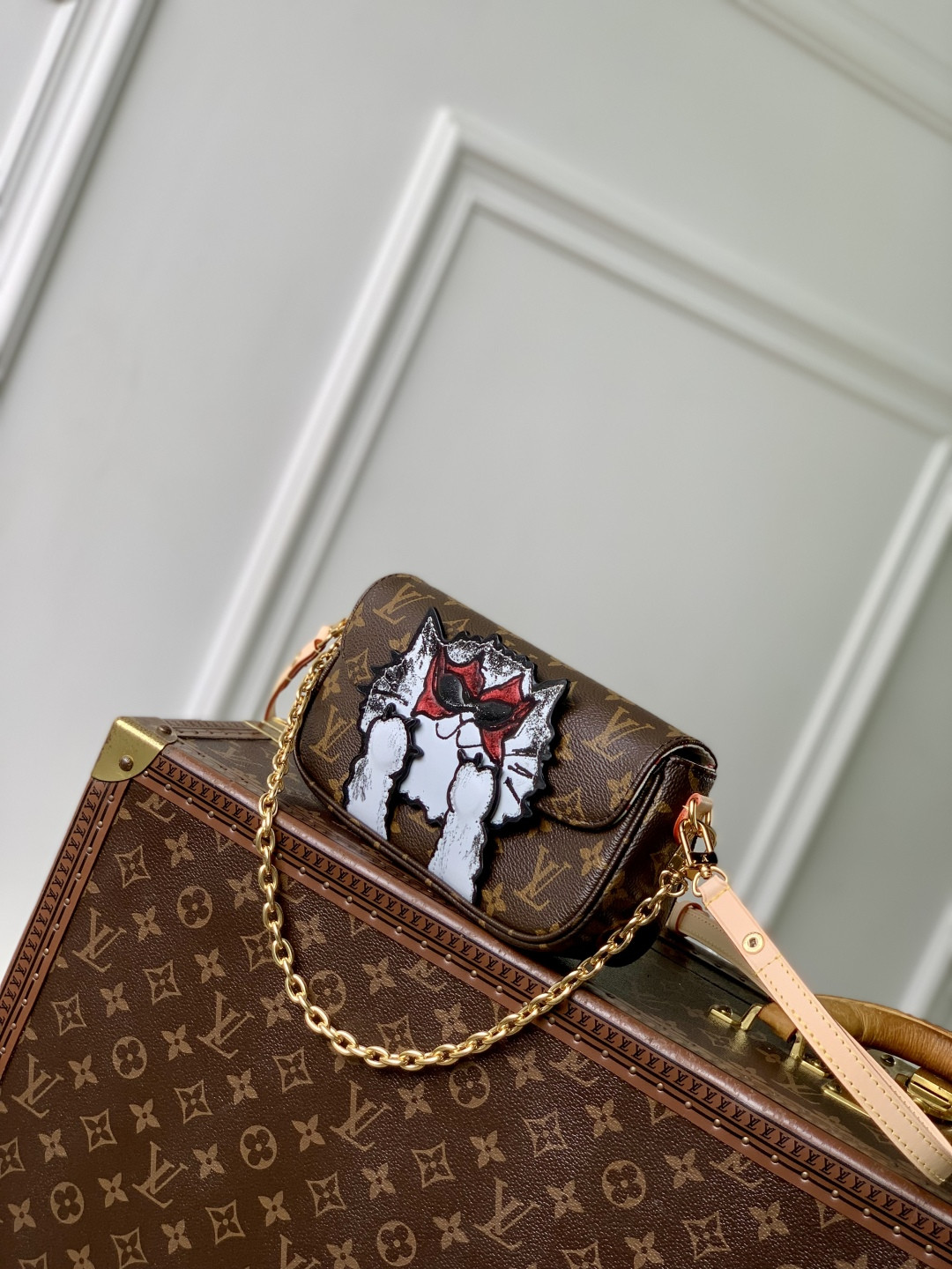LV Wallet On Chain Ivy M15148 23.5x12x4.3cm