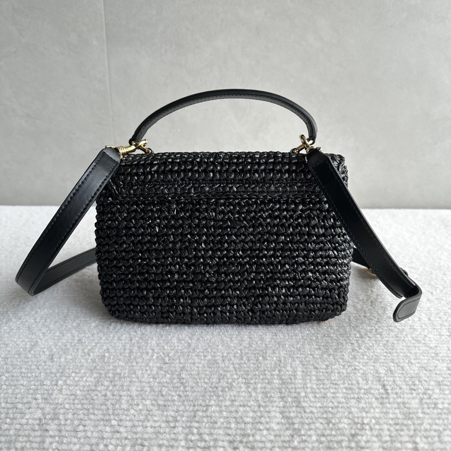 Ce**e teen nino plant-based material and cowhide leather handbags 20.5x13x8cm