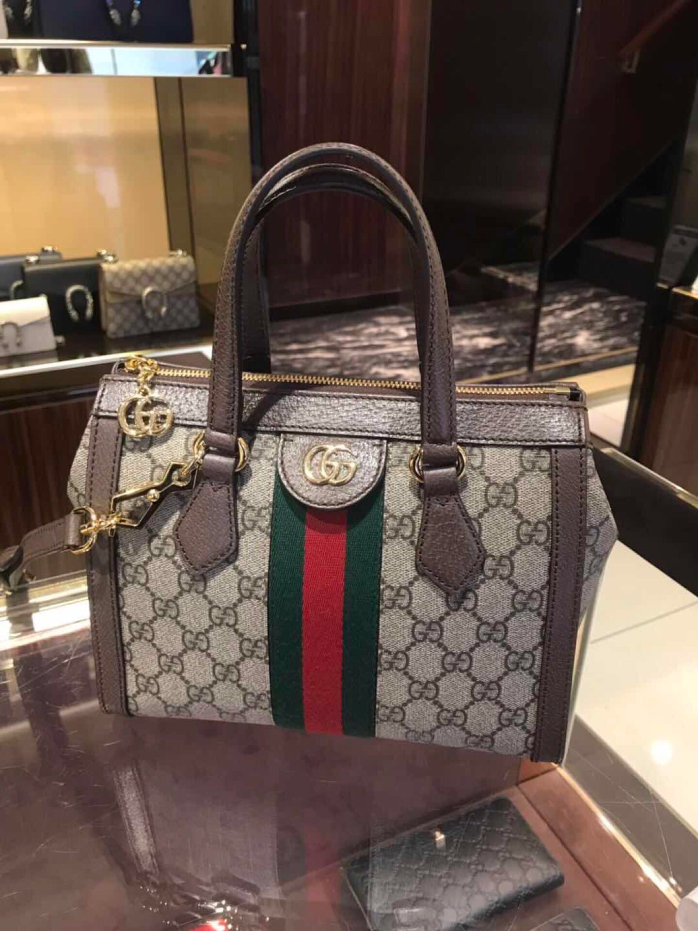 Ophidia small GG tote bag
