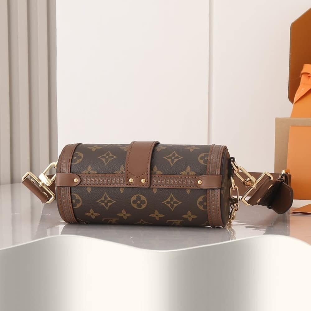 [S*per Vip 1:1] L0vis Vvtt0n Papillon Trunk Monogram Coated Canvas 19Cm M57835