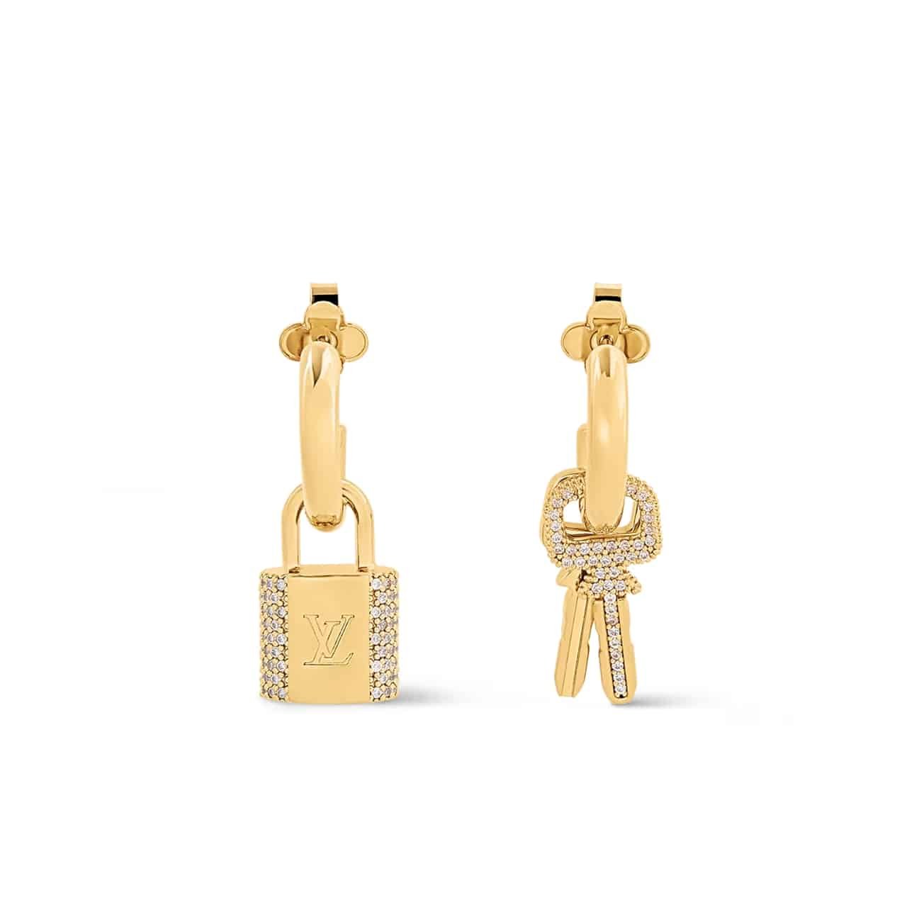 L0vis Vvtt0n Lv Padlock Earrings M01583