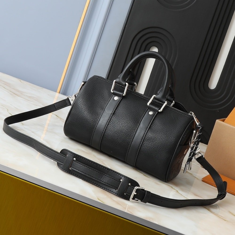 L0vis Vvtt0n Keepall Bandoulière 25 Bag Black 25Cm